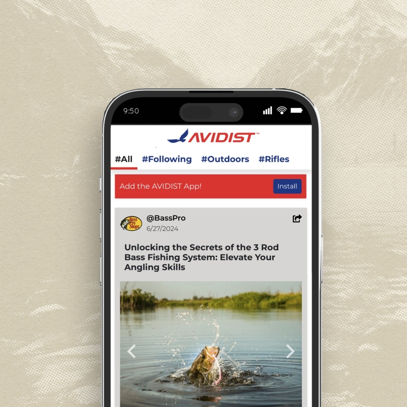 AVIDIST App Home Screen on Iphone